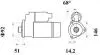 Стартер MAHLE / KNECHT MS 773 (фото 2)