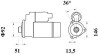 Стартер MAHLE / KNECHT MS 783 (фото 2)