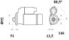 Стартер MAHLE / KNECHT MS 755 (фото 2)