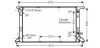 Радіатор охолодження A4/A5/Q5 32i/27TD/30TD AT (AVA) AVA COOLING AIA2291 (фото 1)