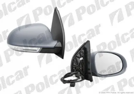 Дзеркало зовнішнє правий Polcar 9513525E
