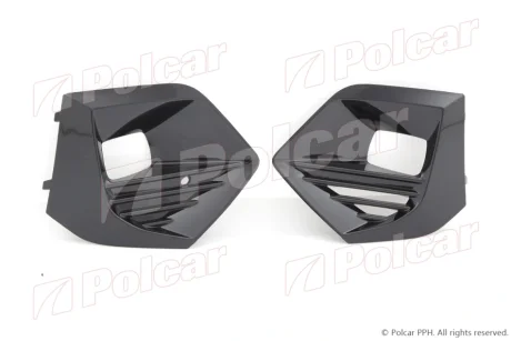 Решітка в бампері лівий+правий Polcar 57L22720