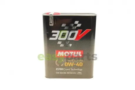 Олива 0W40 300V Competition (2L) MOTUL 826302