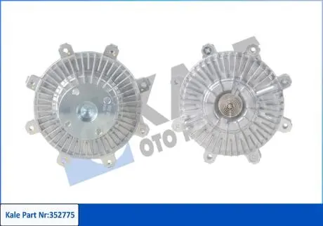 KALE HYUNDAI віскомуфта вентилятора радіатора H-1/Starex 97- KALE OTO RADYATOR 352775