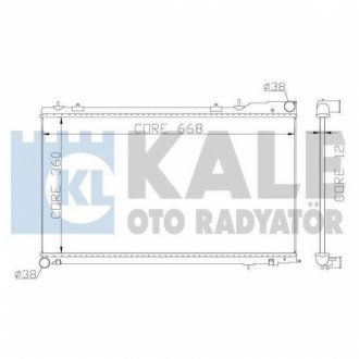 KALE SUBARU радіатор охолодження Forester 2.0/2.5 02- KALE OTO RADYATOR 364900