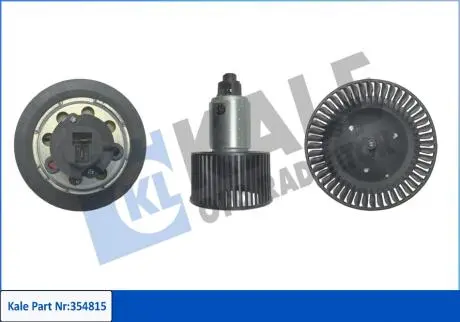 KALE VW вентилятор радіатора Audi 100,200 82- KALE OTO RADYATOR 354815