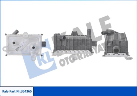 KALE BMW масляний радіатор 3 E36 318tds 95- KALE OTO RADYATOR 354365