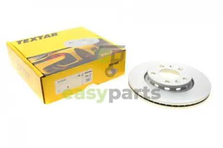 Диск гальмівний (задний) Audi A8 02-10/VW Phaeton 02-16 (280x22) PRO TEXTAR 92152203