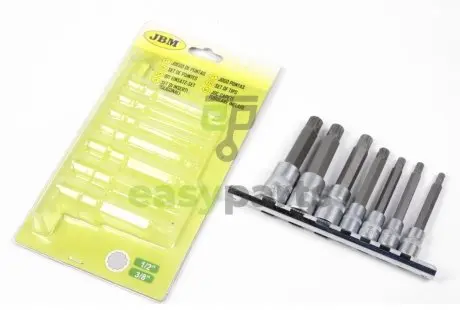 Набір головок 1/2", 3/8" зі вставками XZN 7 од. JBM 52320