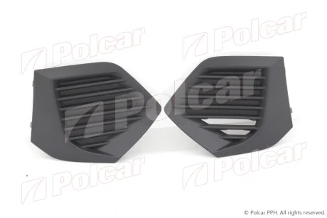 Решітка в бампері лівий+правий Polcar 57L22710
