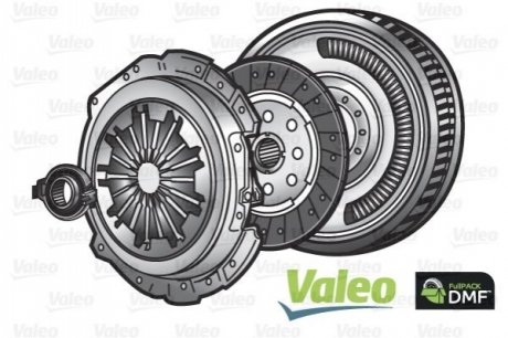Комплект зчеплення Citroen Berlingo/Peugeot Partner 1.2 THP 16- (d=235mm) (+вижимний) Valeo 837123 (фото 1)