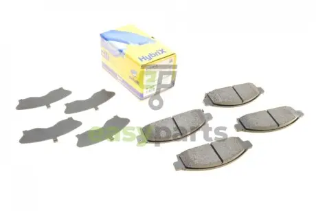 Колодки гальмівні (передні) Mitsubishi L200 05-/Pajero Sport II 08- Metelli 22-0791-0
