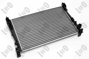 Радіатор охолодження двигуна Fiat Doblo 1.3D/1.4 10- (388x620x16) DEPO / LORO 016-017-0067 (фото 1)