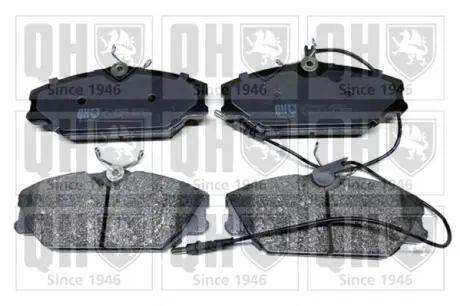 Гальмiвнi колодки дисковi QUINTON HAZELL BP605