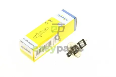 Автолампа H1 12V 55W P14.5s Range Power (+ 30%) NARVA 483303000