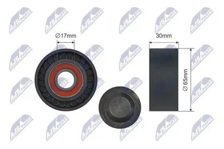 РОЛИК РУЧЕЙКОВОГО РЕМНЯ NTY RNK-RE-043