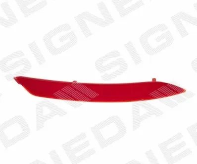 Відбивач в задній бампер Signeda ZSD1604R