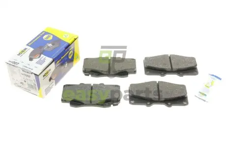 Колодки гальмівні (передні) Toyota Land Cruiser/4Runner 84-01/Hilux 83-05/Great Wall Safe F1 06-09 ICER 141007