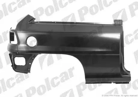 Крило заднє ліве Polcar 550783