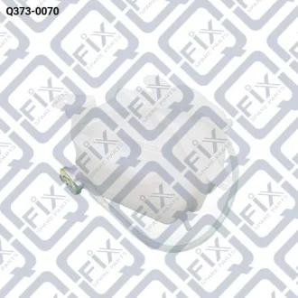 Бачок радіатора розширювальний Q-fix Q373-0070