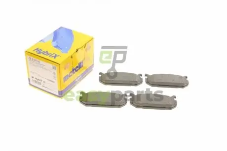 Колодки гальмівні (задні) Mazda 626 91-02 Metelli 22-0303-0