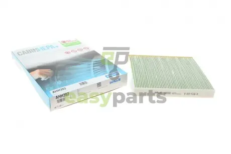 Фільтр салону VW Golf 1.2-1.4TSI/1.6-2.0TDI 12- (антиалергенний, захист від вірусів) CabinHepa+ Purflux AHH392