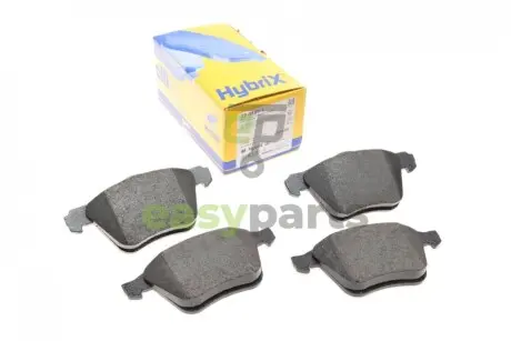 Колодки гальмівні (передні) Ford Galaxy/Mondeo IV/S-Max 07-15/Volvo S60/S80/V60/V70/XC70 06- Metelli 22-0599-1