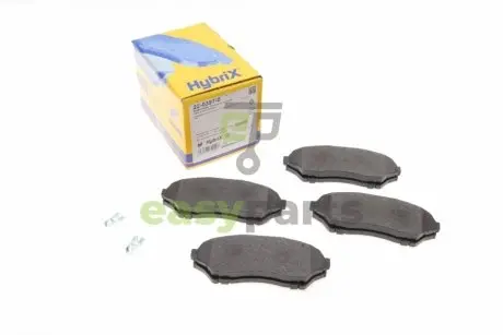 Колодки гальмівні (передні) Mitsubishi Pajero Pinin 2.0 GDi 99- Metelli 22-0397-0