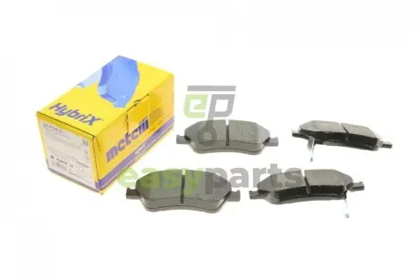 Колодки гальмівні (передні) Toyota Auris 06-12 / Corolla 06-14 Metelli 22-0794-0
