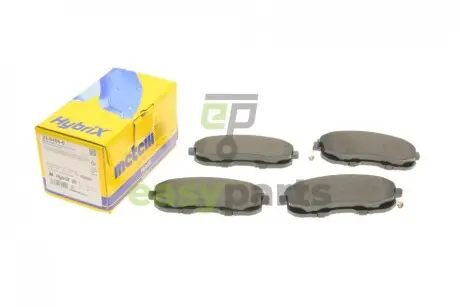 Колодки гальмівні (передні) Nissan 200/Altima/Maxima/Sentra 88-06 Metelli 22-0404-0