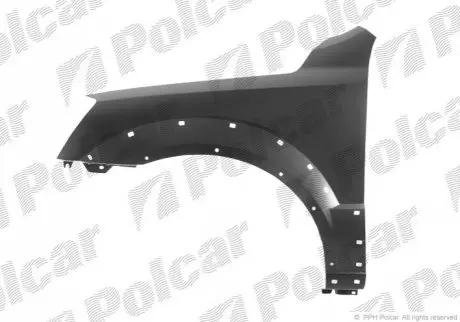 Крыло переднее левое Polcar 417001-1
