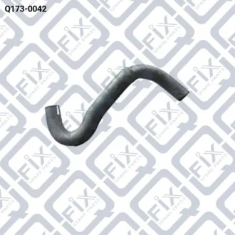 Патрубок радіатора нижній Q-fix Q173-0042