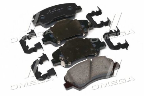 Колодки тормозные дисковые передние Accent 11- (выр-во) Hyundai/Kia/Mobis 581011RA10 (фото 1)