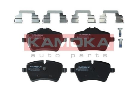 Гальмiвнi колодки дисковi MINI MINI 03-13/CLUBMAN 07-14/COUNTRYMAN 10-16/PACEMAN 12-16 KAMOKA JQ101340