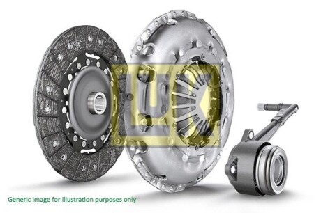 Комплект сцепления MEGANE II 2.0dCi 05-, LAGUNAIII 2.0dCi 07-15 (Выр-во) LuK 625 3038 34