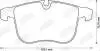 Колодки тормозные OPEL Vectra C 3.0 CDTI 3.2 GTS - SAAB 9-3 2.0T Jurid 573090J (фото 2)