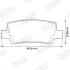 TOYOTA гальмівні колодки задн.Corolla 02- Jurid 572492J (фото 2)