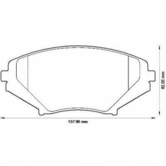 Колодки гальмівні MAZDA RX-8 Jurid 572555J