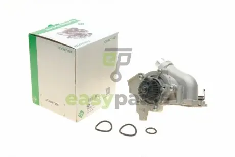 Помпа води Audi A3-A8/Skoda Octavia 1.8TSI/2.0RS/VW Golf V/VI 2.0TSI 06- (з термостатом) INA 538 0967 10