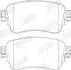 Тормозные колодки задние Peugeot Expert / Citroen Jumpy, Spacetour / Opel Vivaro, Zafira Jurid 573863J (фото 2)