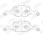 Тормозные колодки передние BMW 5, 6, 7, X3, X4, X5, X6 Jurid 573856J (фото 2)