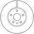 Диск тормозной CHEVROLET,OPEL Jurid 562642JC (фото 2)