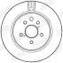 Диск тормозной LEXUS Jurid 562823JC (фото 4)
