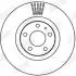 Диск гальмівний AUDI Jurid 562265JC (фото 2)
