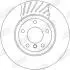 Гальмівний диск зад. BMW 3 (E46) 97-07 (320*60,3)компл. 2шт Jurid 562318JC (фото 2)