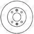 Диск тормозной передний CITROEN Berlingo,Xsara,ZX PEUGEOT 206,305,306,405, Jurid 561364JC (фото 2)