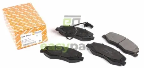 Колодки гальмівні AUTOTECHTEILE 504 0184