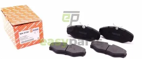 Тормозные колодки AUTOTECHTEILE 504 0154