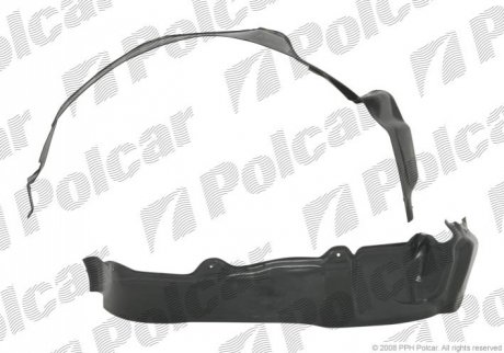 Подкрылок левый Polcar 5001FL-2
