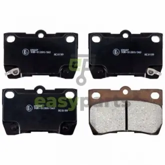 FEBI TOYOTA гальмівні колодки задн.Lexus GS/IS 05- FEBI BILSTEIN 170295